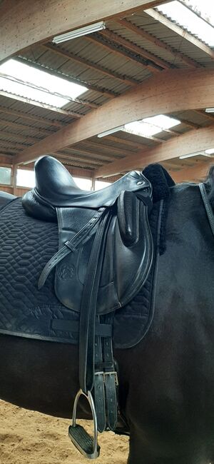 Monoblatt Dressursattel Hennig ASP 17", Hennig ASP, Maresa, Dressage Saddle, Pfullingen, Image 7