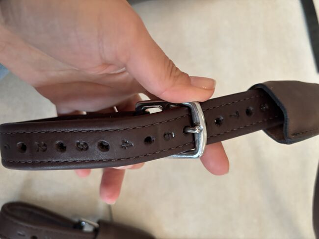 Mono Steigbügelriemen Selleria Equipe braun 140 cm, Selleria Equipe Monosteigbügelriemen, Susanne Schäfer, Saddle Accessories, Wiesbaden, Image 5
