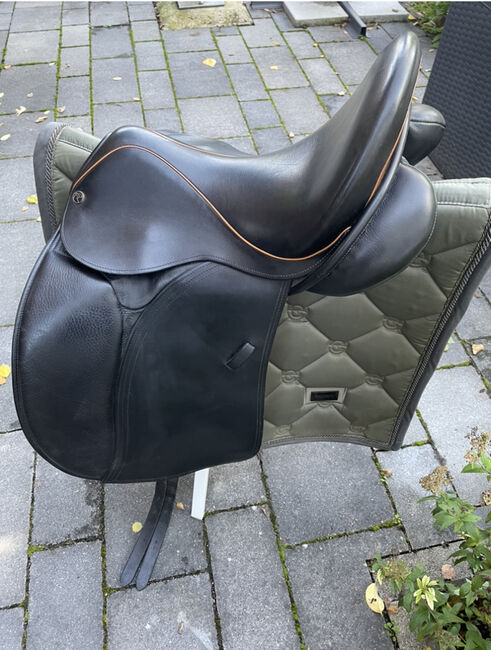 Monoblatt Dressursattel, Frank Baines , Julia , Dressage Saddle, Haßloch, Image 6