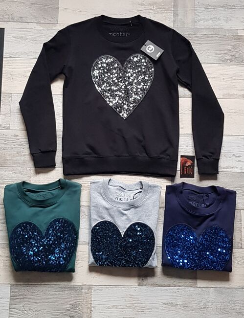 MONTAR Sweatshirt mit Pailletten *NEU* - UVP 69,99€, MONTAR DORIS, Die Schatzkiste für Pferd & Reiter (Die Schatzkiste für Pferd & Reiter), Oberteile, Neubrunn, Abbildung 3