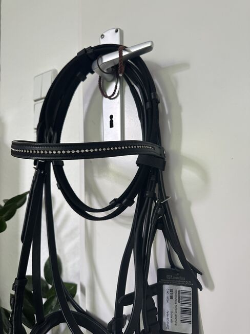 Montivum Trense mit Zügel, Englisch, Englisch kombiniert, schwarz, Montivum , Lina, Bridles & Headstalls, Fürstenwalde/Spree Fürstenwalde, Image 2