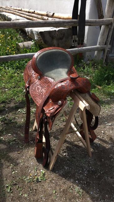Wunderschöner, gepflegter Westernsattel zu verkaufen, El Sueño, Sibylle, Western Saddle, Erbach, Image 6