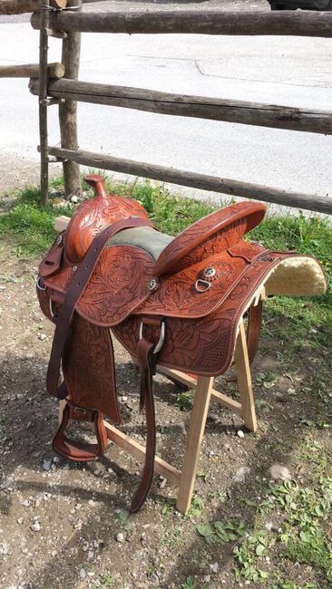 Wunderschöner, gepflegter Westernsattel zu verkaufen, El Sueño, Sibylle, Western Saddle, Erbach, Image 5