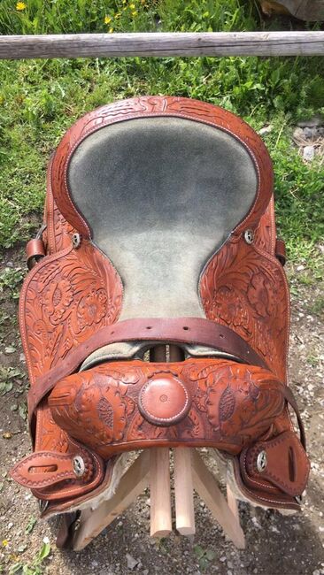 Wunderschöner, gepflegter Westernsattel zu verkaufen, El Sueño, Sibylle, Western Saddle, Erbach, Image 4