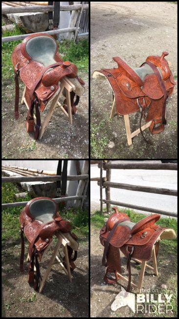 Wunderschöner, gepflegter Westernsattel zu verkaufen, El Sueño, Sibylle, Western Saddle, Erbach, Image 7