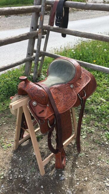 Wunderschöner, gepflegter Westernsattel zu verkaufen, El Sueño, Sibylle, Western Saddle, Erbach, Image 3