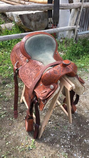 Wunderschöner, gepflegter Westernsattel zu verkaufen, El Sueño, Sibylle, Western Saddle, Erbach