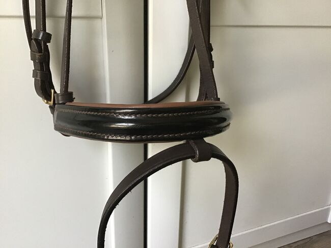 Wunderschöne Trense Braun/Messing Gr. COB/VB, Ariane, Nosebands, Bad Dürkheim , Image 3