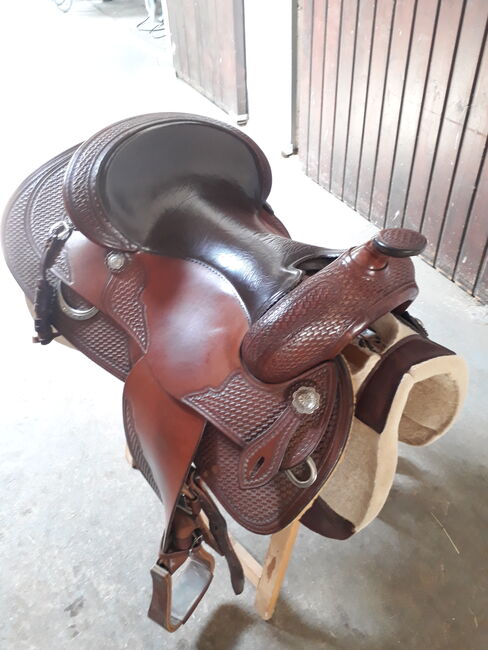 Schöner Westernsattel 16" sehr gepflegt, Stegmann, Diana Pi, Western Saddle, Nußloch, Image 2