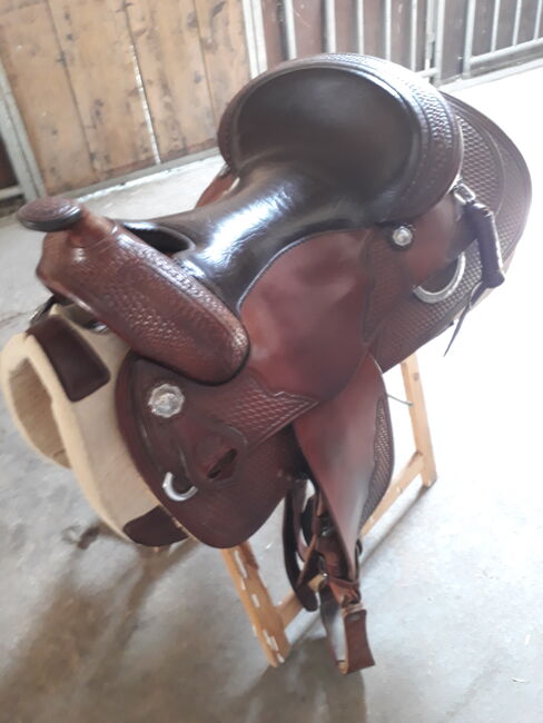 Schöner Westernsattel 16" sehr gepflegt, Stegmann, Diana Pi, Western Saddle, Nußloch, Image 4