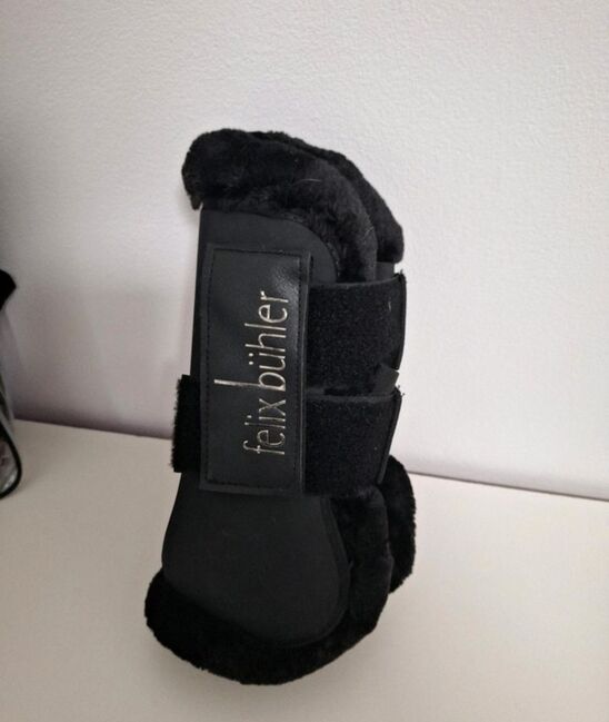 Ungetragene  schöne Felix Bühler Gamschen, Felix Bühler, Majo, Tendon Boots, Recklinghausen 