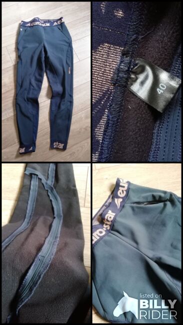 Schöne warme Winterreitleggins von Eurostar Gr. 40, Eurostar, Claudia Herold, Breeches & Jodhpurs, Bad Friedrichshall, Image 7