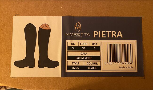 Moretta riding boots like new, Moretta Pietra , Megan McCaskie, Oficerki jeździeckie, Dunfermline, Image 2