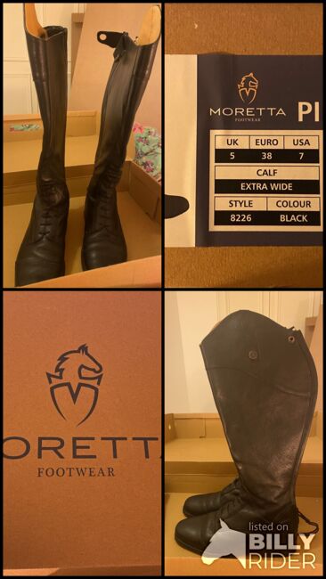 Moretta riding boots like new, Moretta Pietra , Megan McCaskie, Oficerki jeździeckie, Dunfermline, Image 5