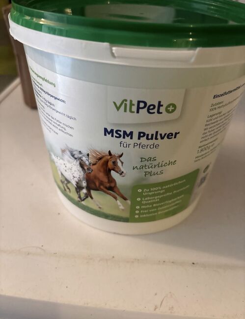 MSM Pulver 1kg, VitPet, Schumann, Pferdefutter, Frankenberg