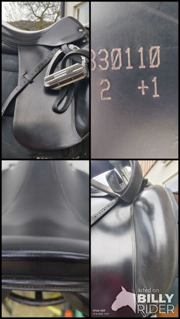Sehr schöner klassischer Dressursattel von Amerigo 17" top Zustand, Amerigo  Basso, Katja Presch, Dressage Saddle, Sankt Koloman, Image 17