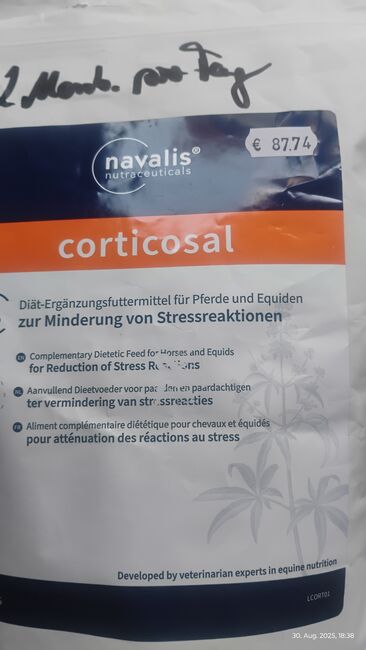 Navalis Corticosal Pellets, 1950 g, Navalis  Corticosal , Ap, Horse Feed & Supplements, Asperg