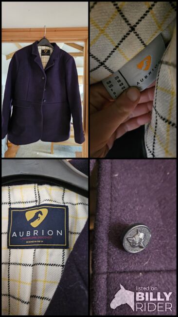 Navy aubrion Hunt coat, AUBRION, Kelly, Kurtki jeździeckie i kamizelki, Truro, Image 6