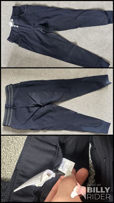 Navy Blue Le Mieux full seat grip breeches (UK 8), le mieux , Eneya Jenkins , Breeches & Jodhpurs, Littlehampton , Image 4