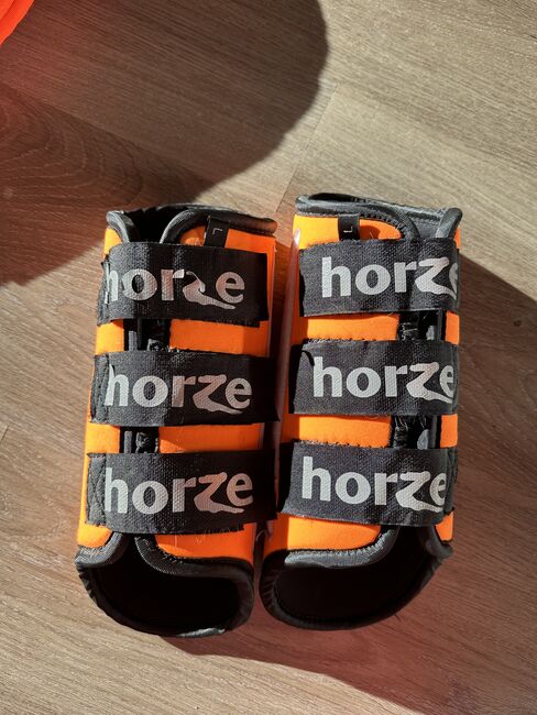 Neonorange Schabrackenset, Horze und HKM , Schneider Paula, Reflective Horse Wear, Reichenbach im Vogtland, Image 7