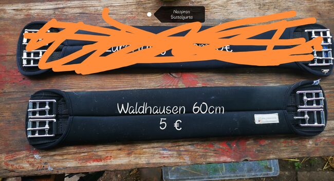 Neoprene sattelgurt, Waldhausen Sattelgurt , Jasmin, Girths & Cinches, Herxheim 