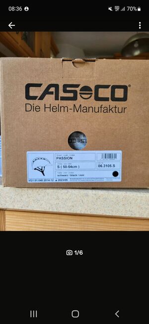 ❗️NEU❗️ Casco Reithelm Passion OVP, Casco Passion, Katharina, Reithelme, Erding, Abbildung 3