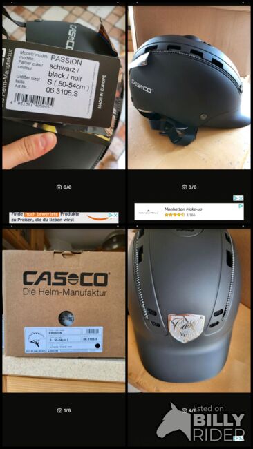 ❗️NEU❗️ Casco Reithelm Passion OVP, Casco Passion, Katharina, Reithelme, Erding, Abbildung 7