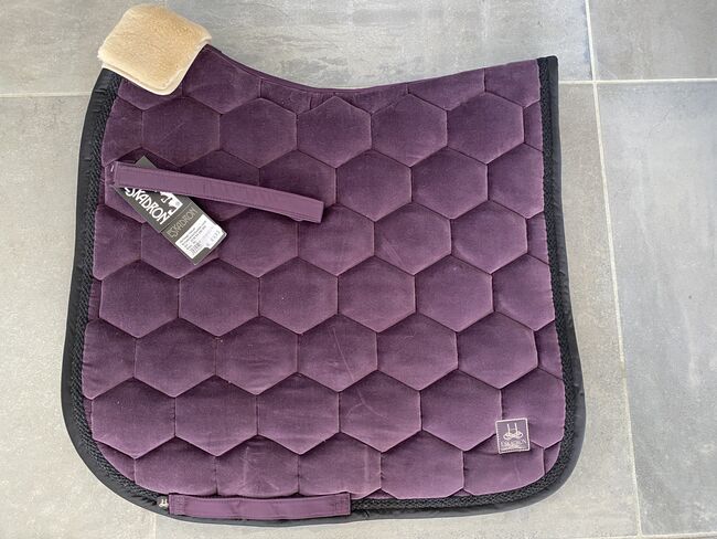 NEU Eskadron Velvet Deepberry DL, Eskadron Velvet Deepberry DL Schabracke, Teresa, Dressage Pads, Ibbenbüren 