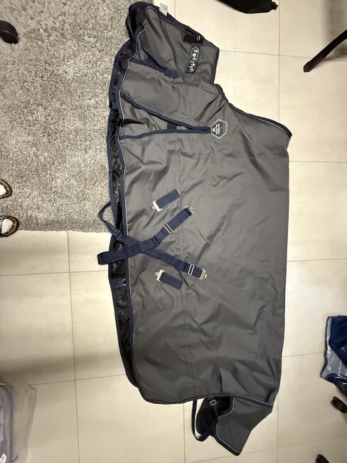 NEU Felix Bühler Regendecke Winterdecke 155 cm 0 g grau, KJ, Pferdedecken, Heppenheim