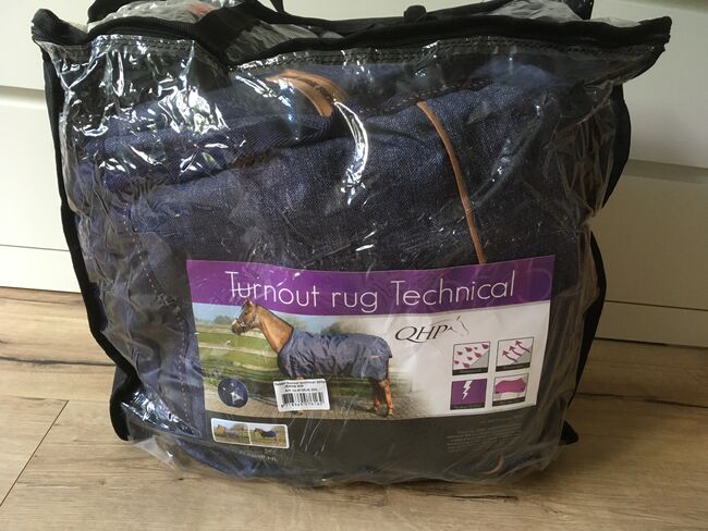 NEU QHP Winterdecke Turnout rug technical, 165cm, 300g, 1200D, QHP Turnout rug technical , Jana, Pferdedecken, Flensburg, Abbildung 2