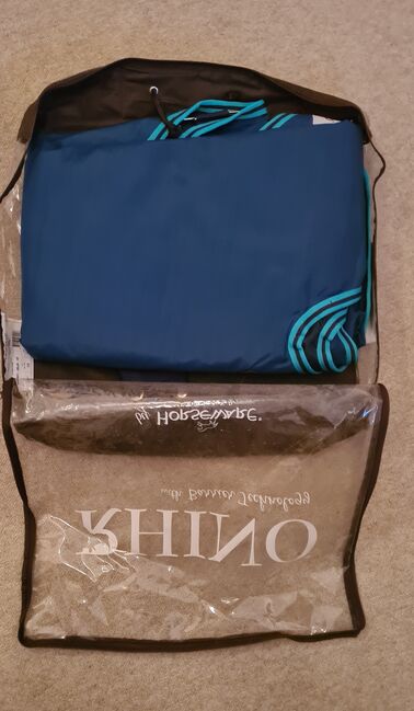 NEU RHINO ORIGINAL LITE NAVY 125/175, Horseware Rhino Turnout, Jessica Wilckens, Pferdedecken, Hamburg, Abbildung 3