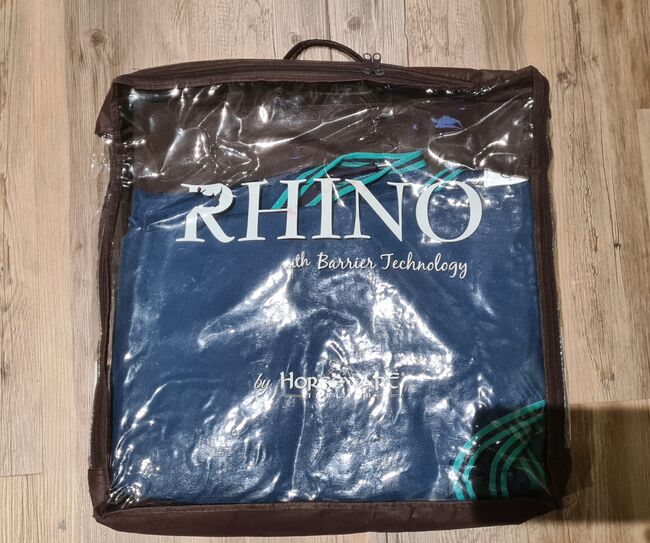 NEU RHINO ORIGINAL LITE NAVY 125/175, Horseware Rhino Turnout, Jessica Wilckens, Pferdedecken, Hamburg, Abbildung 4