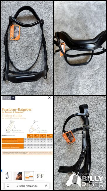 NEU - Schockemöhle Sports Trense Equitus Delta Gr. WB, Schockemöhle Equitus Delta, Schwedeneisbecher85, Trensen, Dresden, Abbildung 8