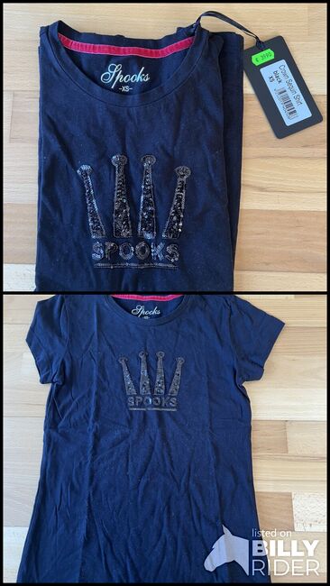 *Neu* Spooks Shirt Crown Schwarz XS, Spooks  Crown , Sophie H , Oberteile, Bad Aibling, Abbildung 3