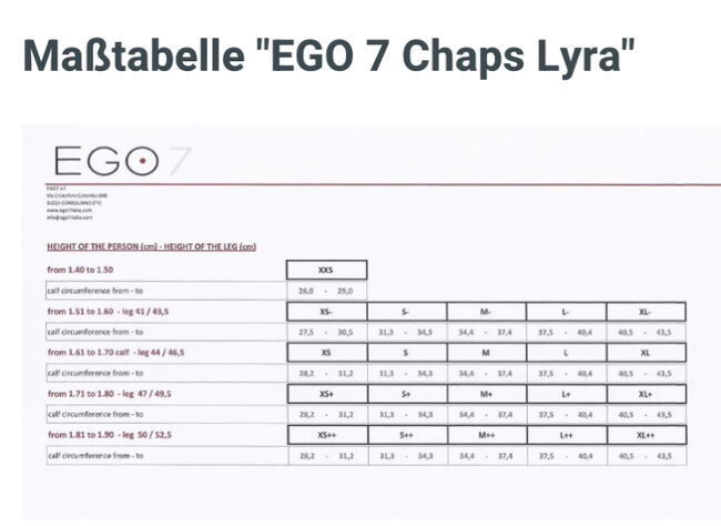 Neue Chaps 80 statt 109 Euro, EGO7 Lyra, Hanna, Stiefelschäfte & Reitchaps, Leinfelden, Abbildung 4