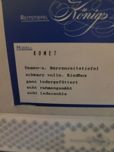 Neue Reitstifel von Cavallo /Königs und mehr in verschiedene Größen, Cavallo / Königs / Petri, Herbert Kempermann , Reflexartikel, Papenburg, Abbildung 3