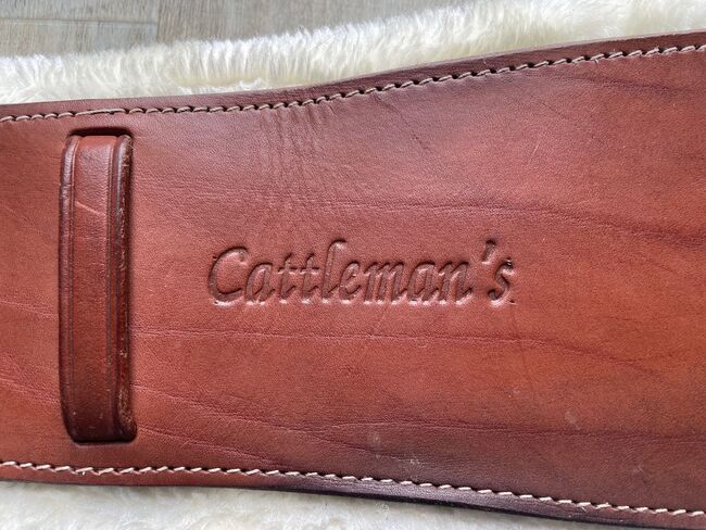 Neuer Western-Bauchgurt Cattleman Soft Fleece 34 Zoll anatomisch gepolstert, Cattleman Western Leder-Bauchgurt "Soft Fleece", Doris Jessen , Sattelgurte, Hamburg, Abbildung 4