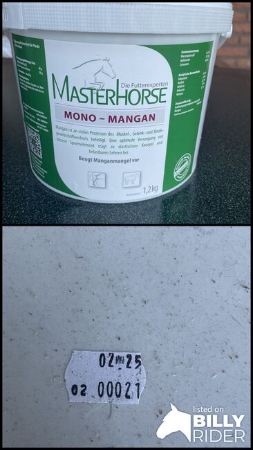 Neues Masterhorse Mono-Mangan 1,2kg, Masterhorse Mono-Mangan, Lena Klein-Ridder, Pferdefutter, Raesfeld, Abbildung 3