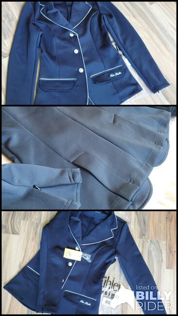 Neues Turnier-Jacket von Felix Bühler, navy, Größe S, Felix Bühler, Janina Beilfuß, Turnierbekleidung, Ahrensbök, Abbildung 4