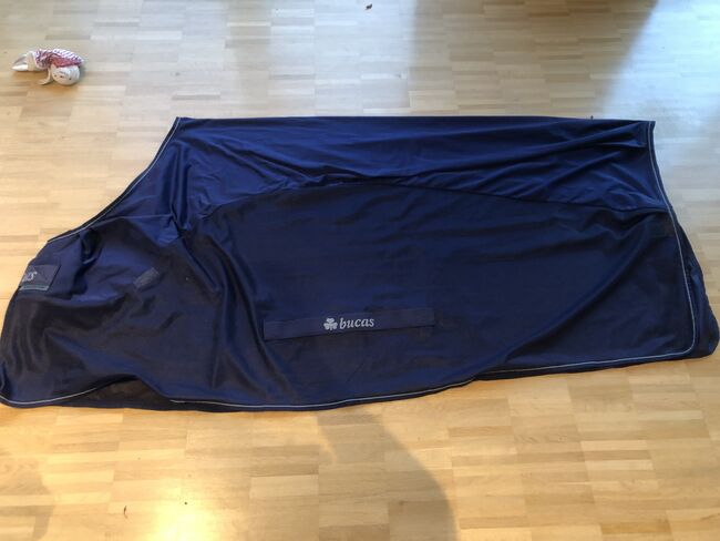 NEUwertig BUCAS Competition Cooler 145cm Fliegenabschwitzdecke 145 cm Abschwitzdecke blau leicht, Bucas Competition Cooler, Hermine, Pferdedecken, Bremen, Abbildung 5