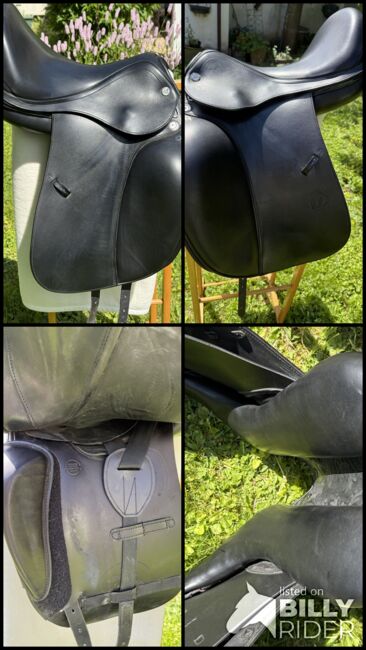 Neuwertiger Prestige D2 SC Dressursattel 16“ Sitz, Prestige D2 SC, Sandra Stock, Dressursattel, Düsseldorf, Abbildung 9