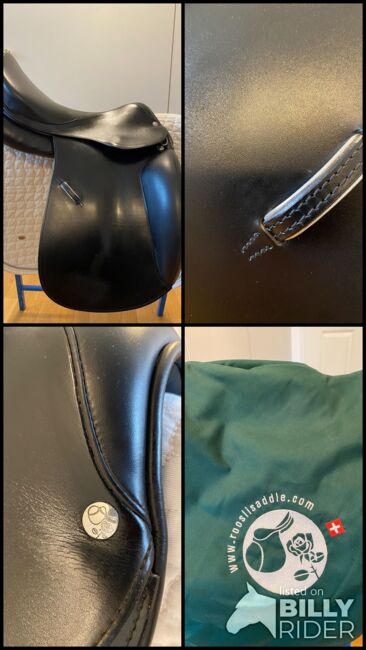 Neuwertiger Röösli Damensattel, Röösli Sattelbau - Schweiz Dressursattel Classic Rigi, Monte Rosa, Carmen Rampf, Dressursattel, Ladbergen, Abbildung 14