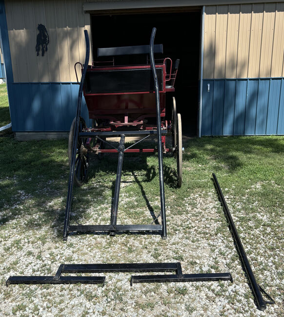 Never Used 6 Passenger Wagonette, Robert Carriages MaryAnne Girard, MaryAnne Girard, Carriages, Plattsmouth