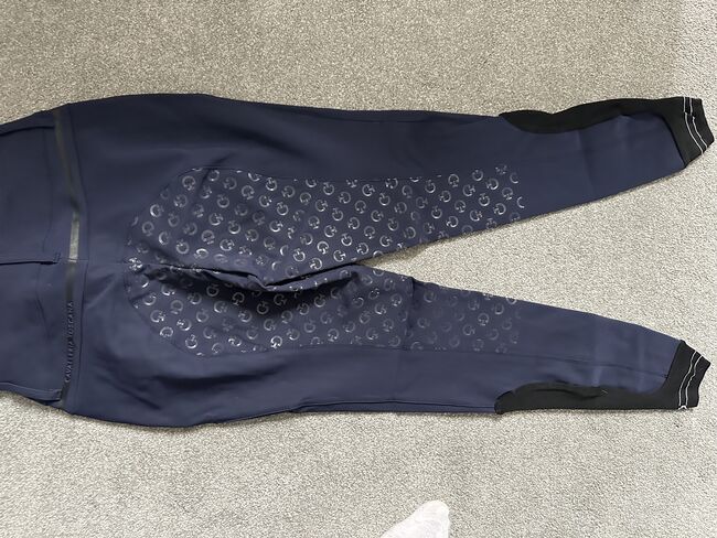 NEVER WORN Navy Blue Cavalleria Toscana full seat grip breeches (size UK 10, IT 38), Cavalleria Toscana , Eneya Jenkins , Bryczesy, Littlehampton , Image 2