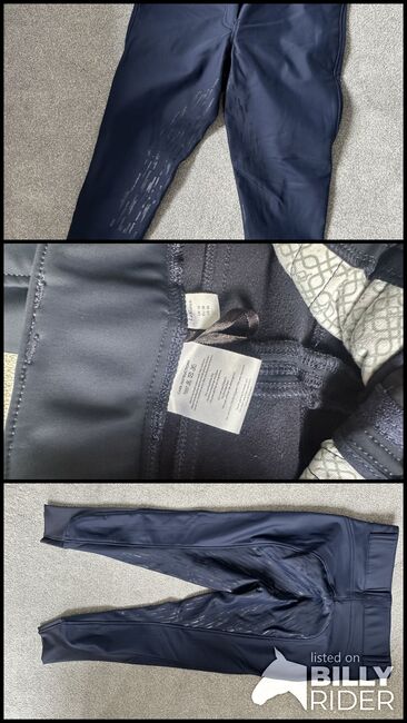 NEVER WORN water resistant (drytex) le mieux full seat grip breeches (UK10) navy blue, le mieux , Eneya Jenkins , Breeches & Jodhpurs, Littlehampton , Image 4