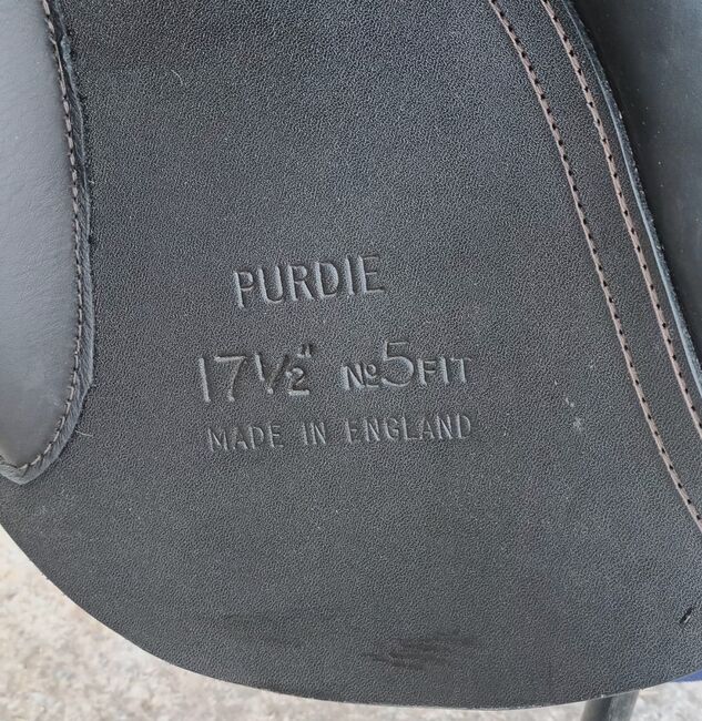 NEW 17.5" GP Cob Saddle, Jackie Roberts Collection  Purdie, Tiz Snook, All Purpose Saddle, ABERGAVENNY, Image 5