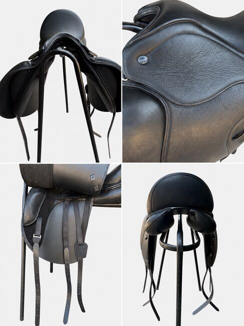 NEW 17 INCH IKONIC DRESSAGE SADDLE, IKonic Pro Light hybrid , Natalie , Siodła ujeżdżeniowe, Seaton
