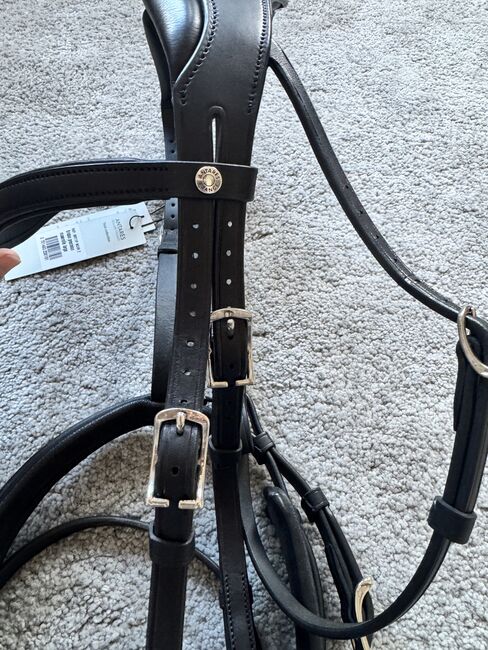 NEU - Antares Precision Dressurzaum Gr. WB, Antares Precision , Schwedeneisbecher85, Bridles & Headstalls, Dresden, Image 2