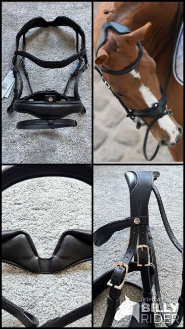 NEU - Antares Precision Dressurzaum Gr. WB, Antares Precision , Schwedeneisbecher85, Bridles & Headstalls, Dresden, Image 15