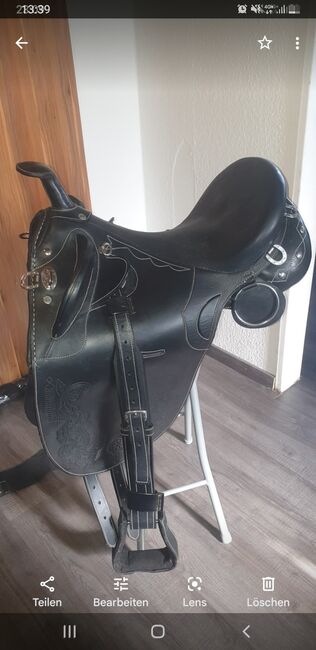 Neuer Australien Stocksattel 18", Echtleder,Mittlere Kammerweite, American Equigen  Stocksattel , Rebecca Loobes, Baroque Saddle, Mönchengladbach, Image 8